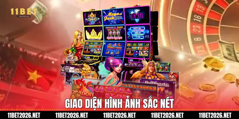 Giao diện hình ảnh sắc nét